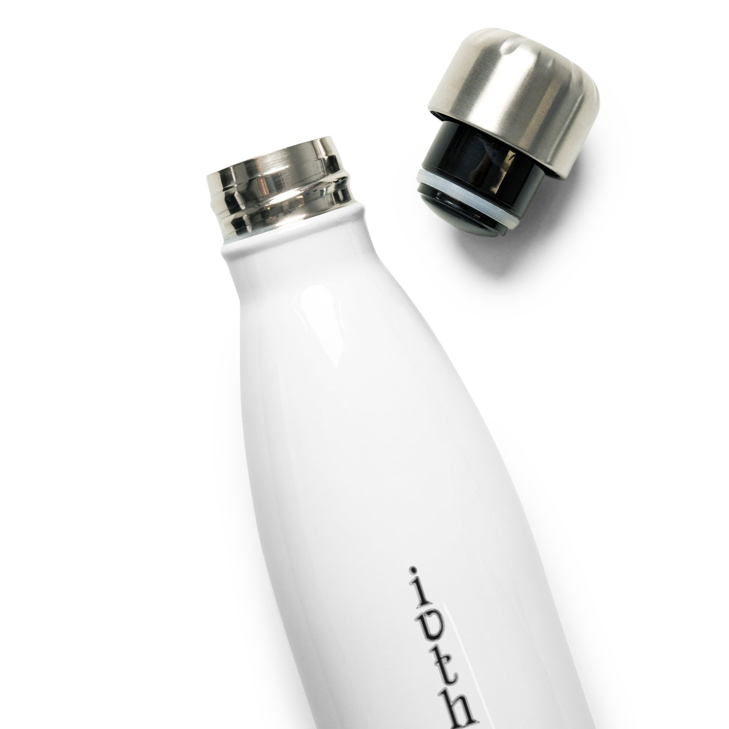Stainless Steel Water Bottle | Signature Logo Lined