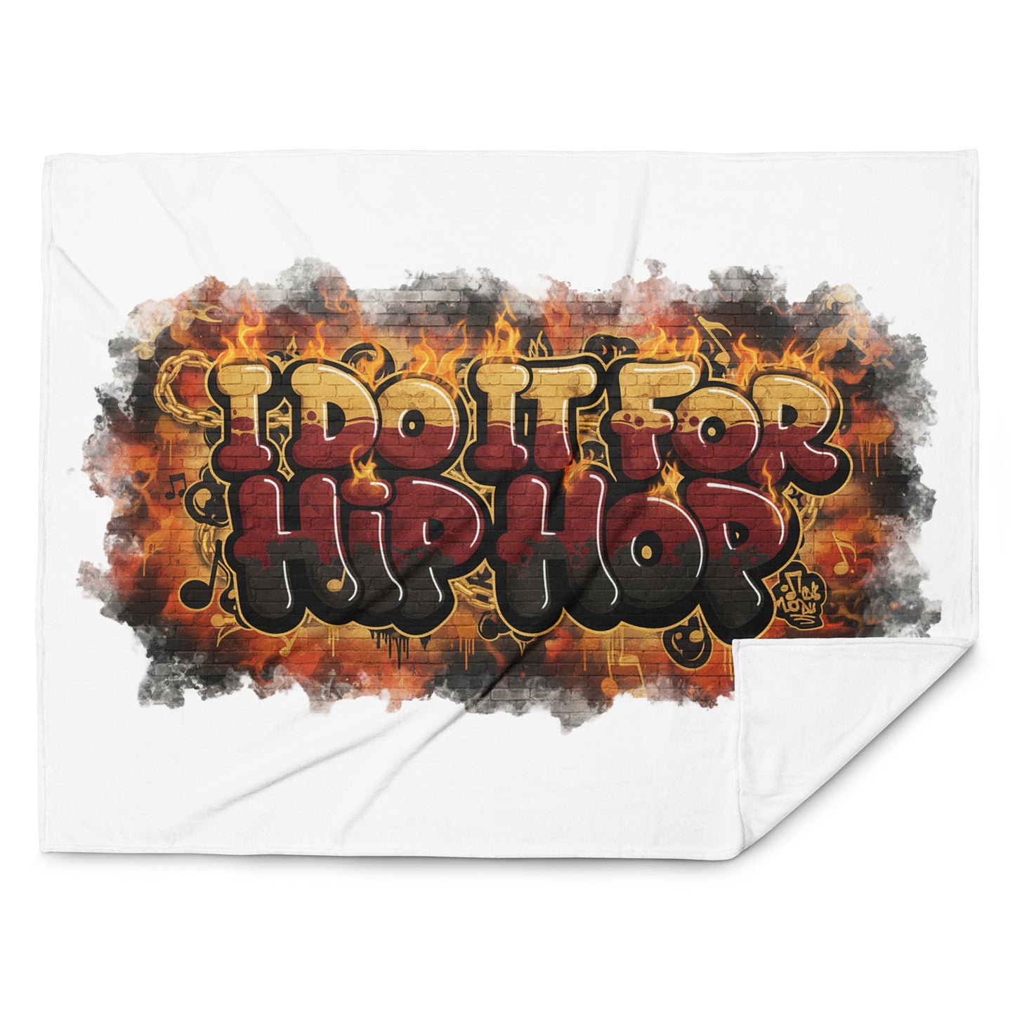 I Do It For Hip Hop | Throw Blanket | 60"x80"
