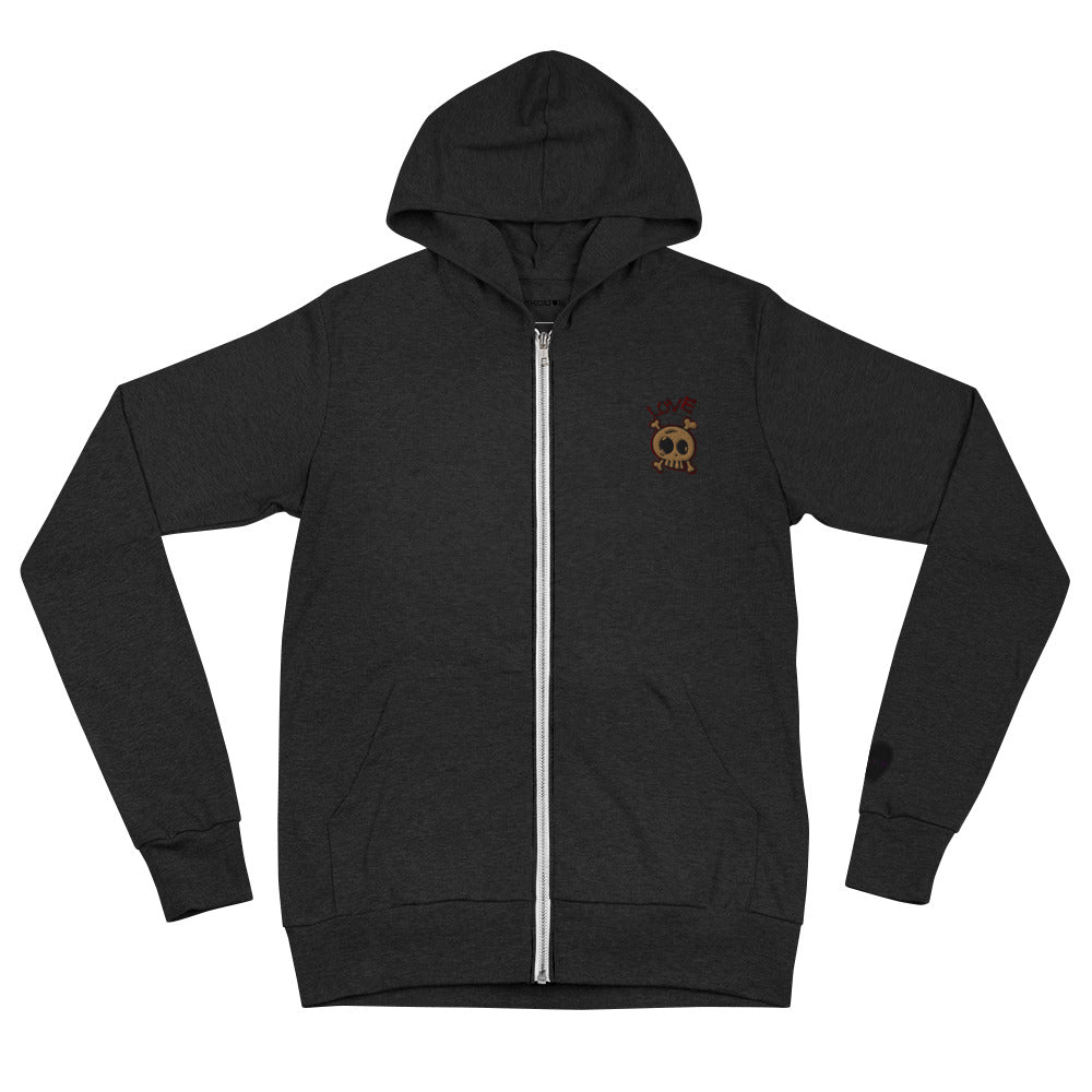 🖤 On My Sleeve | Zip Hoodie