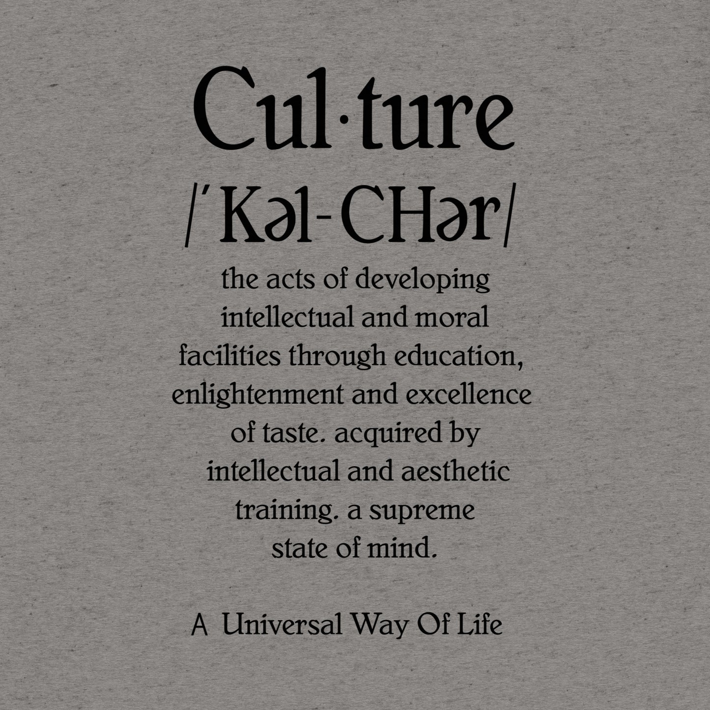 Culture | Def | Tri-Blend T